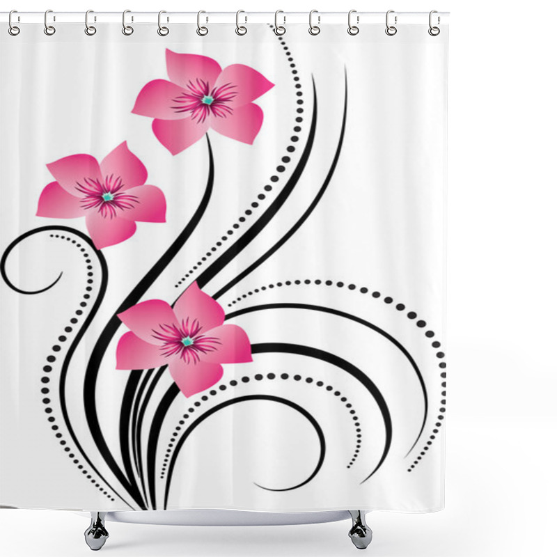 Personality  Decorative Ornament Shower Curtains