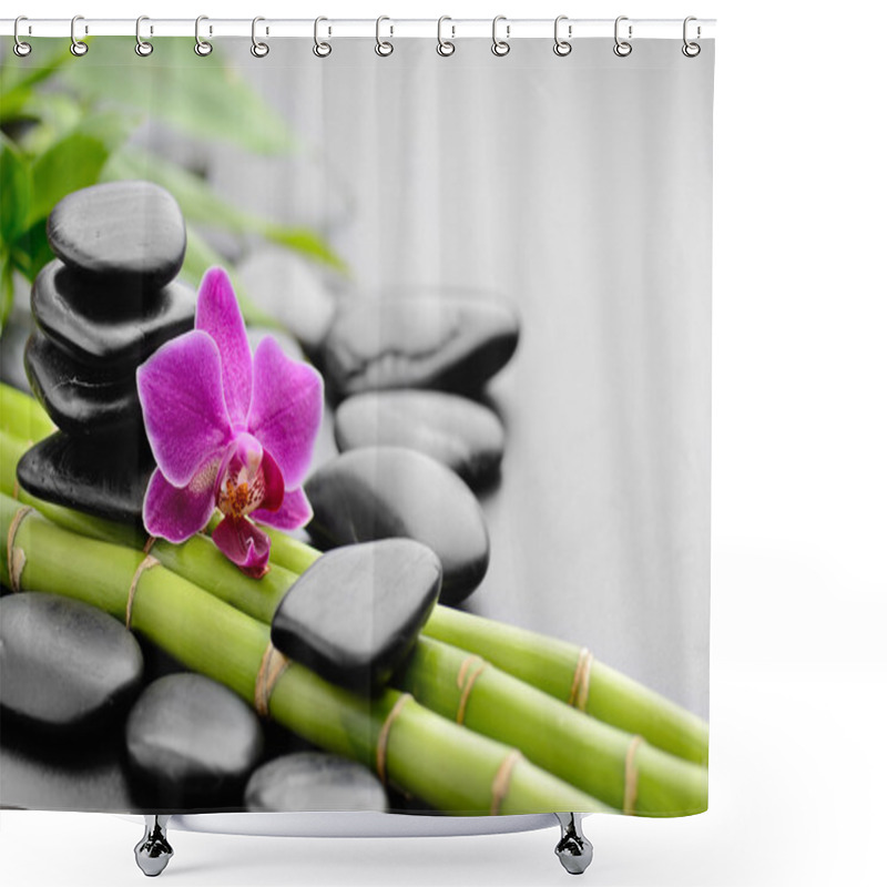 Personality  Orchid Shower Curtains