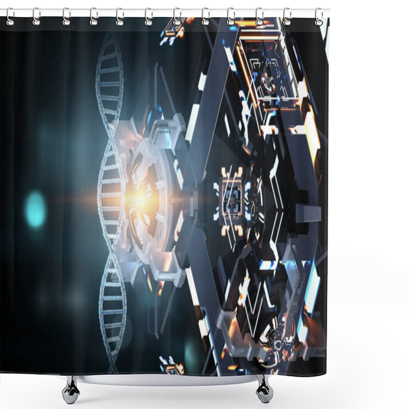 Personality  Innovative Technologies In Science And Medicine Shower Curtains