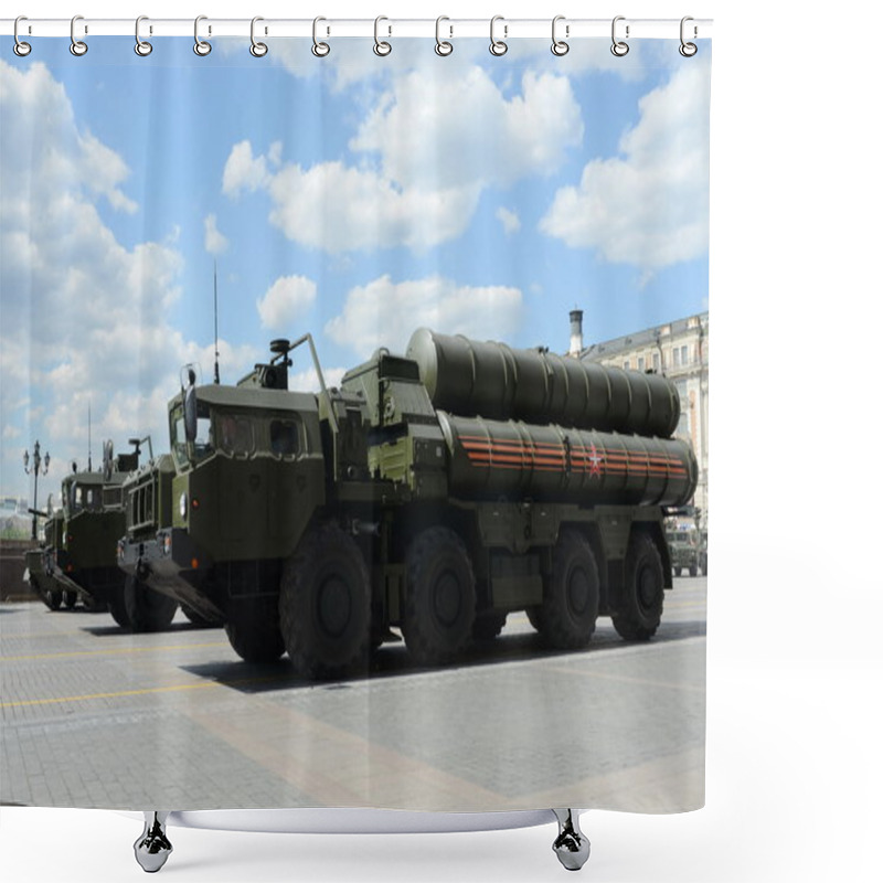 Personality   The S-400 Triumf (NATO Reporting Name: SA-21 Growler) Is An Anti-aircraft Weapon System Large And Medium-range Developed By Russia's Almaz Central Design Bureau. Shower Curtains