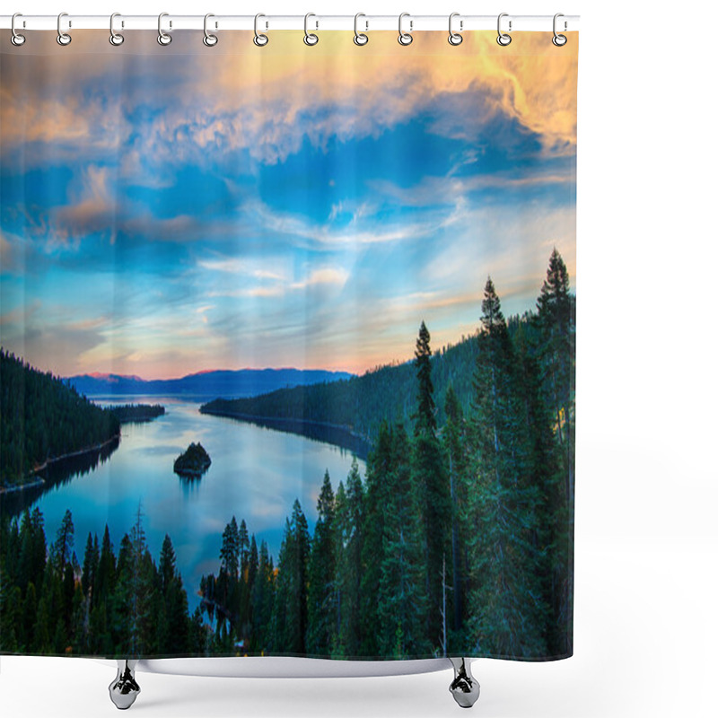 Personality  Lake Tahoe Shower Curtains