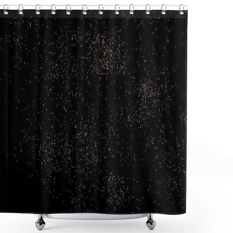 Personality  Starlit Sky Filled With Twinkling Stars On A Clear Night. Shower Curtains