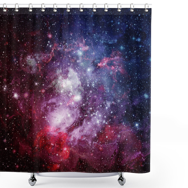 Personality  Beautiful Nebula, Stars And Galaxies. Shower Curtains