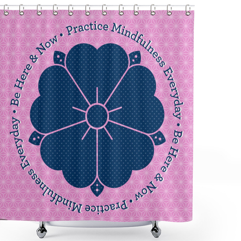 Personality  Mindfulness Poster - Nature Inspired Shower Curtains