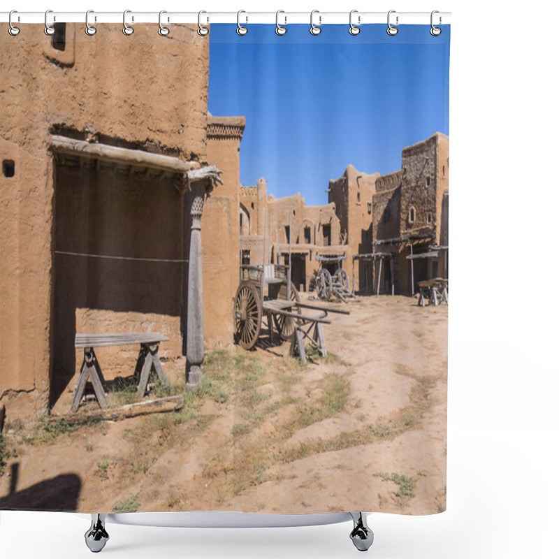 Personality  Ancient Mongolian Settlements Shower Curtains