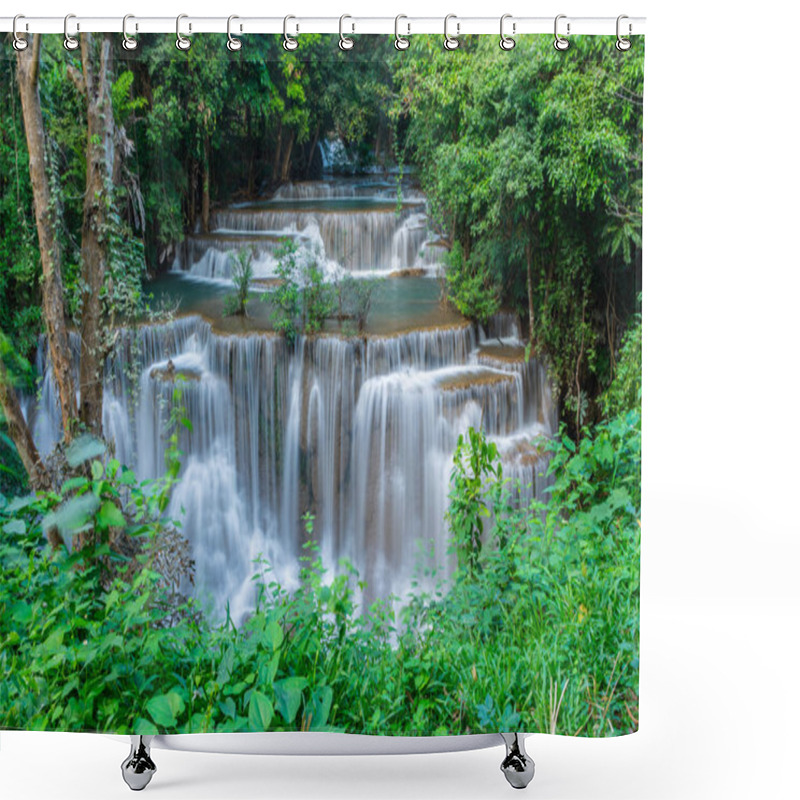 Personality  Huai Mae Kamin Beautiful Waterfalls Shower Curtains