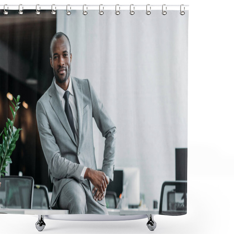 Personality  Businessman Shower Curtains