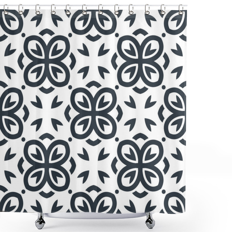 Personality  Seamless Background In Arabic Style Shower Curtains