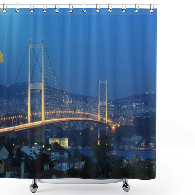 Personality  Bosphorus Bridge Shower Curtains