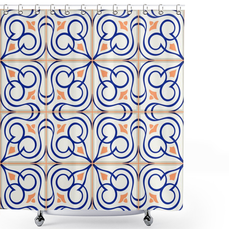 Personality  Gorgeous Seamless  Pattern Shower Curtains