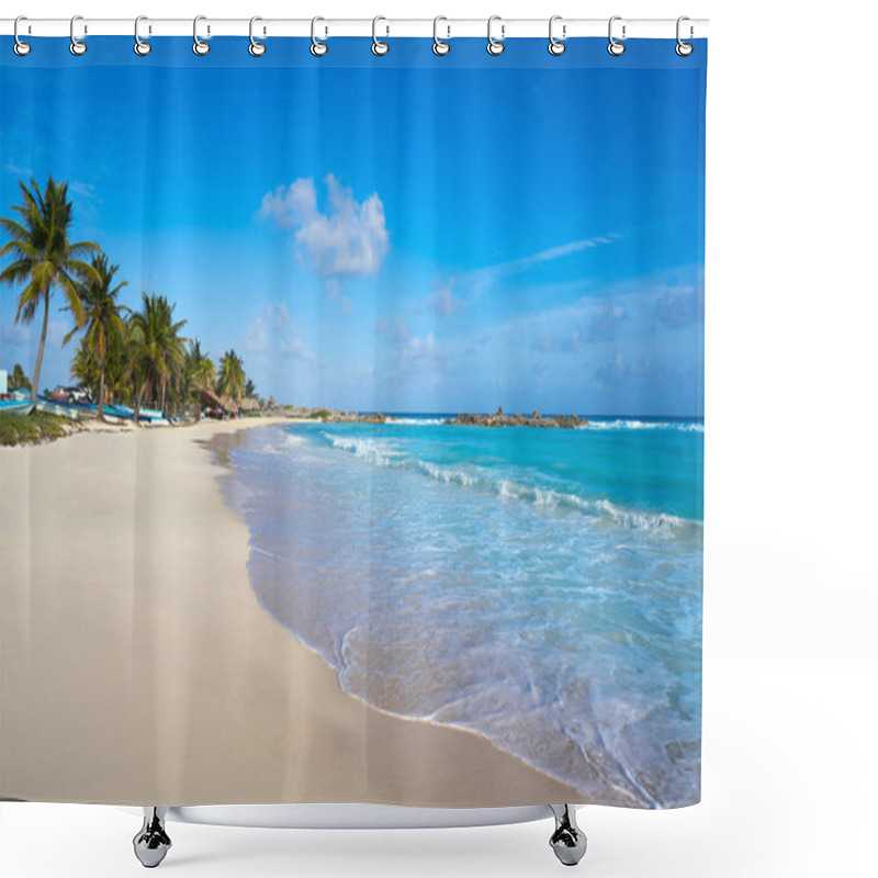 Personality  Chen Rio Beach Cozumel Island In Mexico Shower Curtains