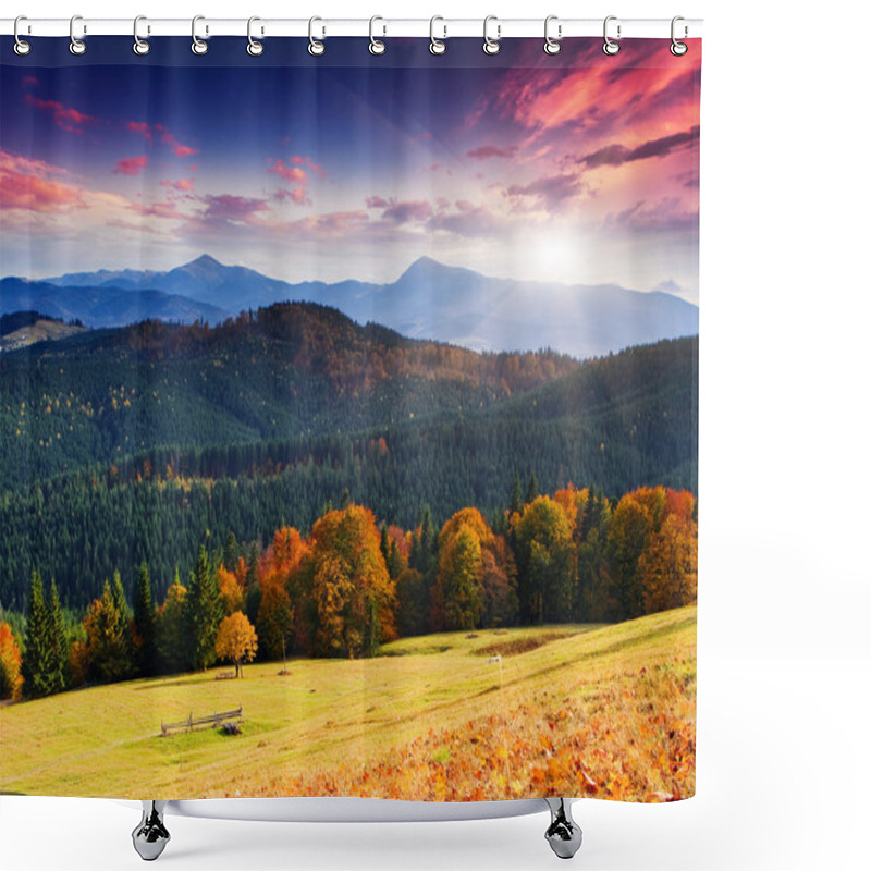 Personality  Autumn Shower Curtains