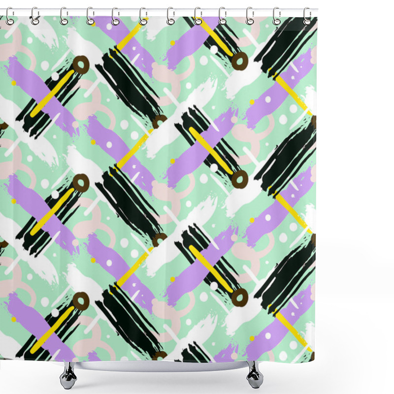 Personality  Abstract Seamless Pattern Shower Curtains