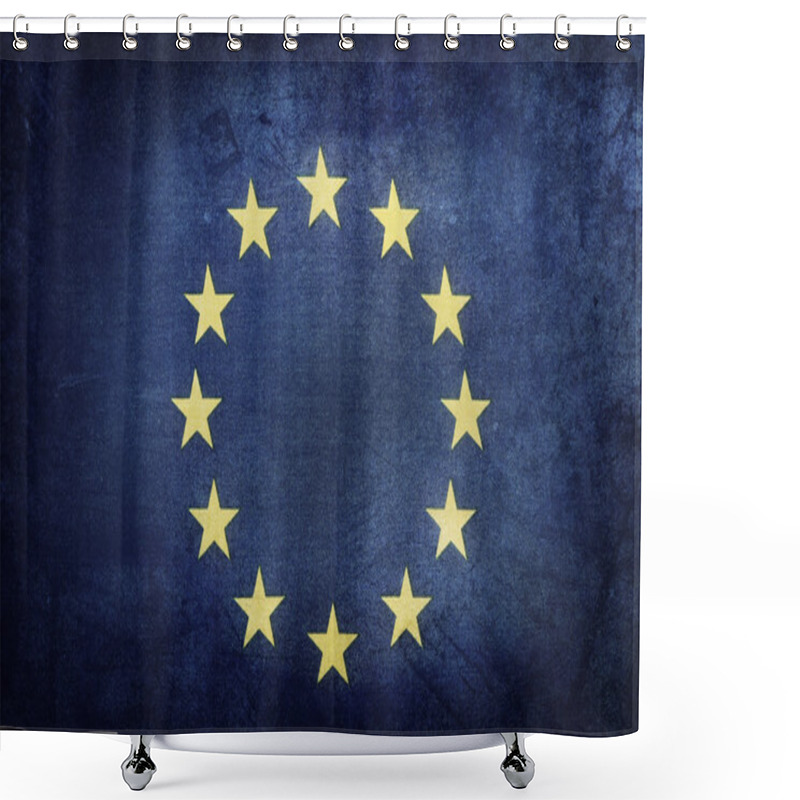 Personality  European Union Shower Curtains