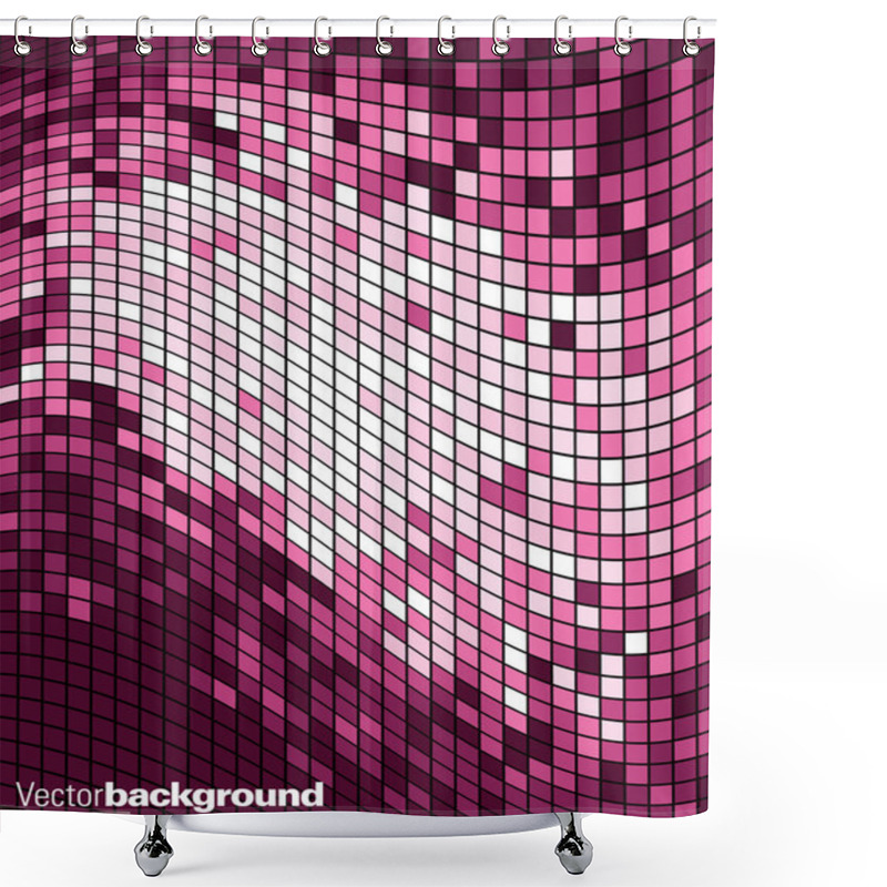 Personality  Abstract Vector Background. Eps10 Format. Shower Curtains