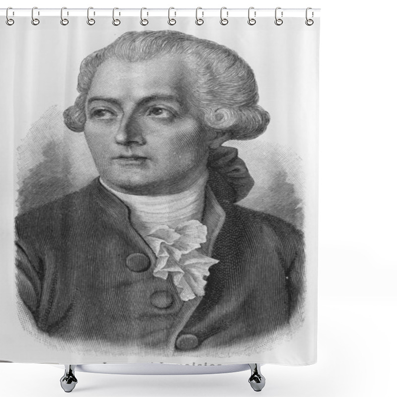 Personality  Antoine Laurent Lavoisier Shower Curtains