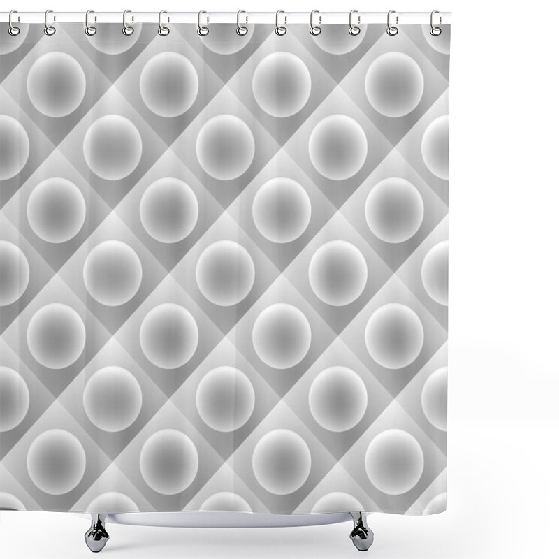 Personality  Repeatable Pattern Tile Shower Curtains