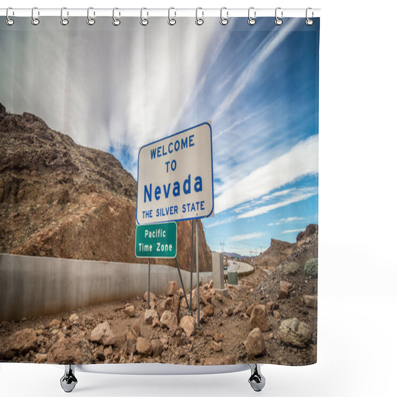 Personality  Wandering Around Hoover Dam On Lake Mead In Nevada And Arizona Shower Curtains