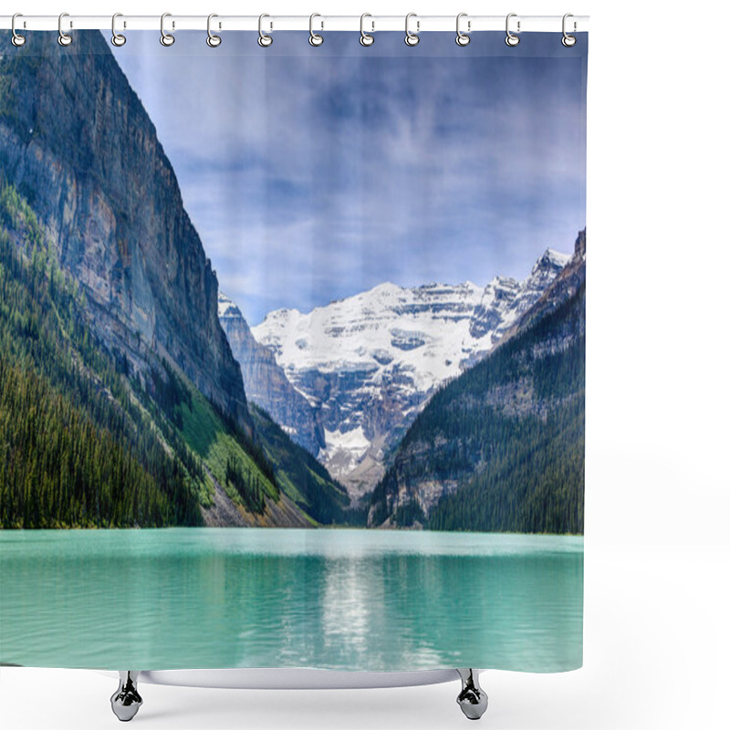 Personality  Lake Louise In Alberta, Canada Shower Curtains