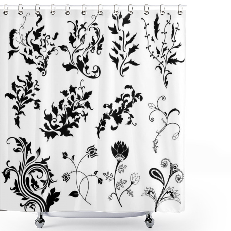 Personality  Stylish Elementary Designs Shower Curtains