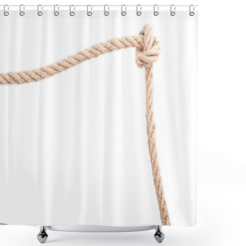 Personality  Frame Knot Rope Shower Curtains