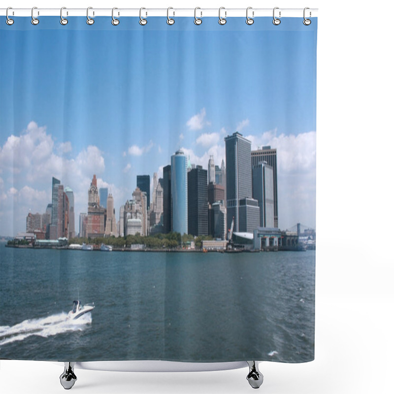 Personality  Downtown Manhattan Shower Curtains