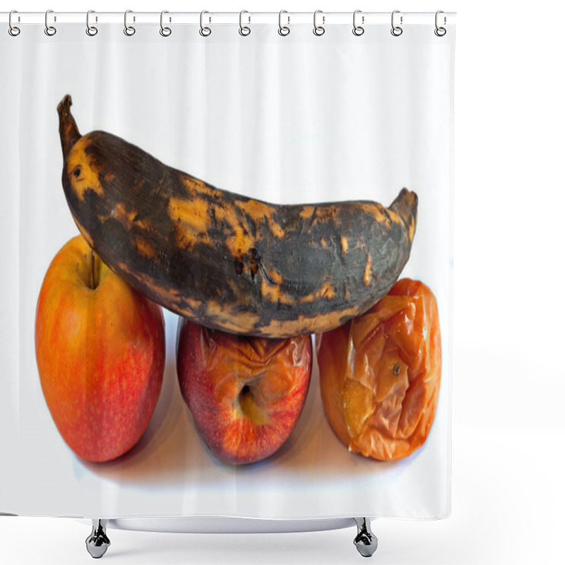 Personality  Rotten Fruit Shower Curtains