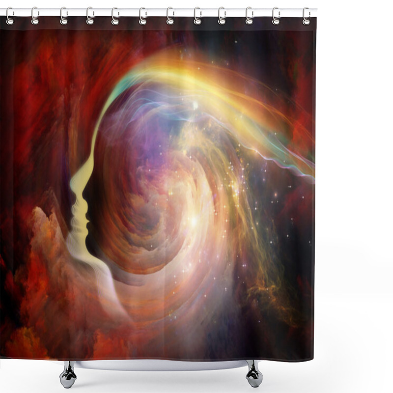 Personality  Lights Of The Soul Shower Curtains