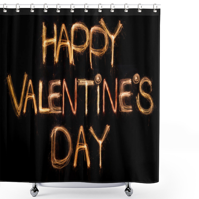 Personality  Valentines Day Shower Curtains