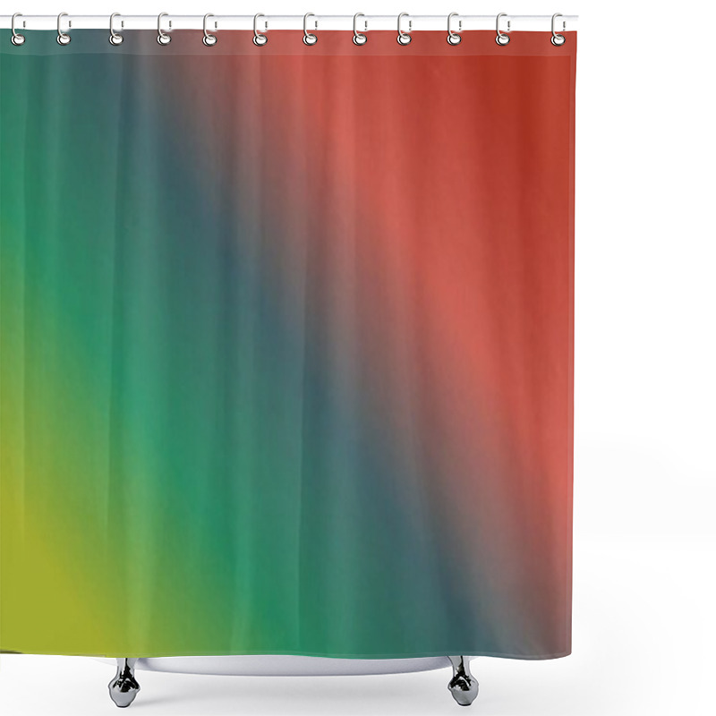 Personality  Creative Prismatic Background With Polygonal Pattern Shower Curtains