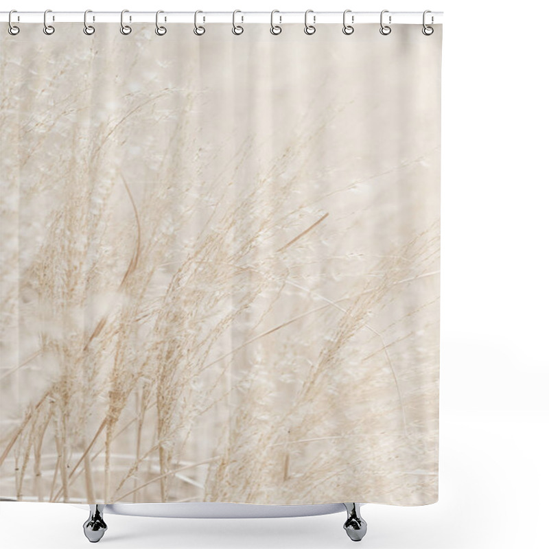 Personality  Rustic Autumn Field Shower Curtains