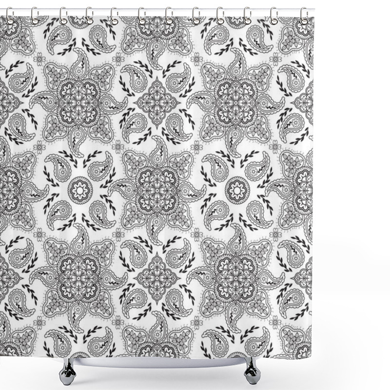 Personality  Paisley Pattern Shower Curtains