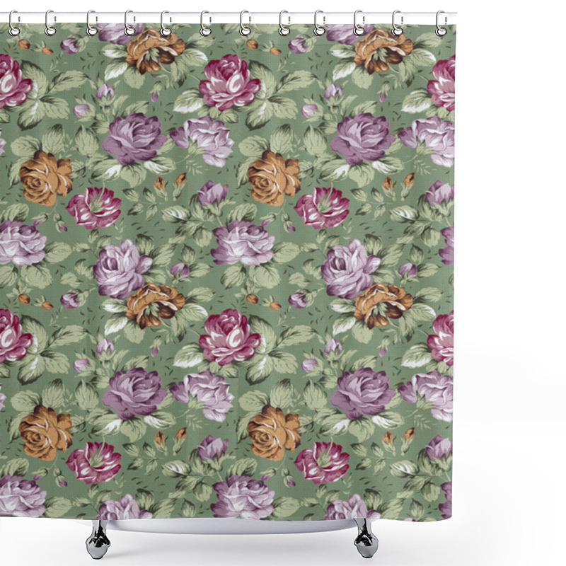 Personality  Seamless Pattern 215 Shower Curtains