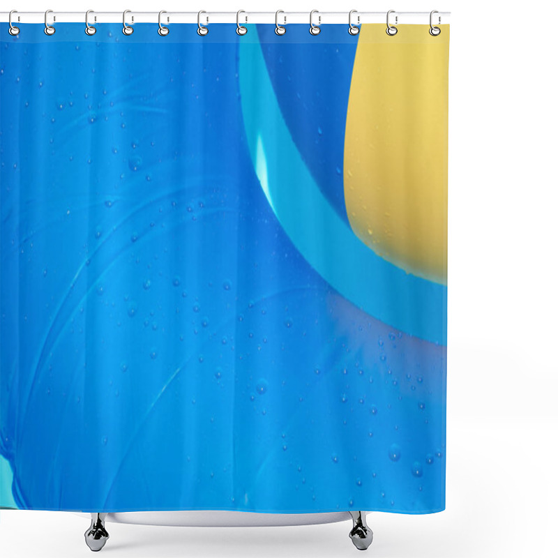 Personality  Floating Tire And Beach Ball Shower Curtains