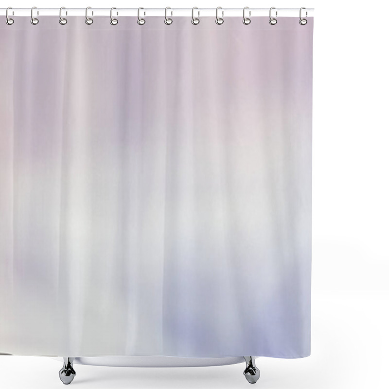 Personality  Background Of Vertical Wavy Lines Of Pastel Abstract Shower Curtains