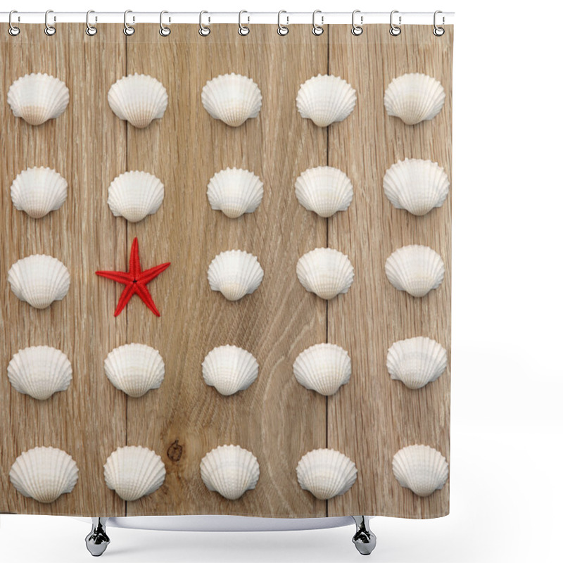 Personality  Odd One Out Shower Curtains