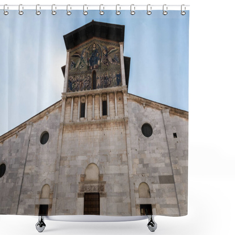 Personality  Antique House In Old Mediterranean City, Pisa, Italy  Shower Curtains