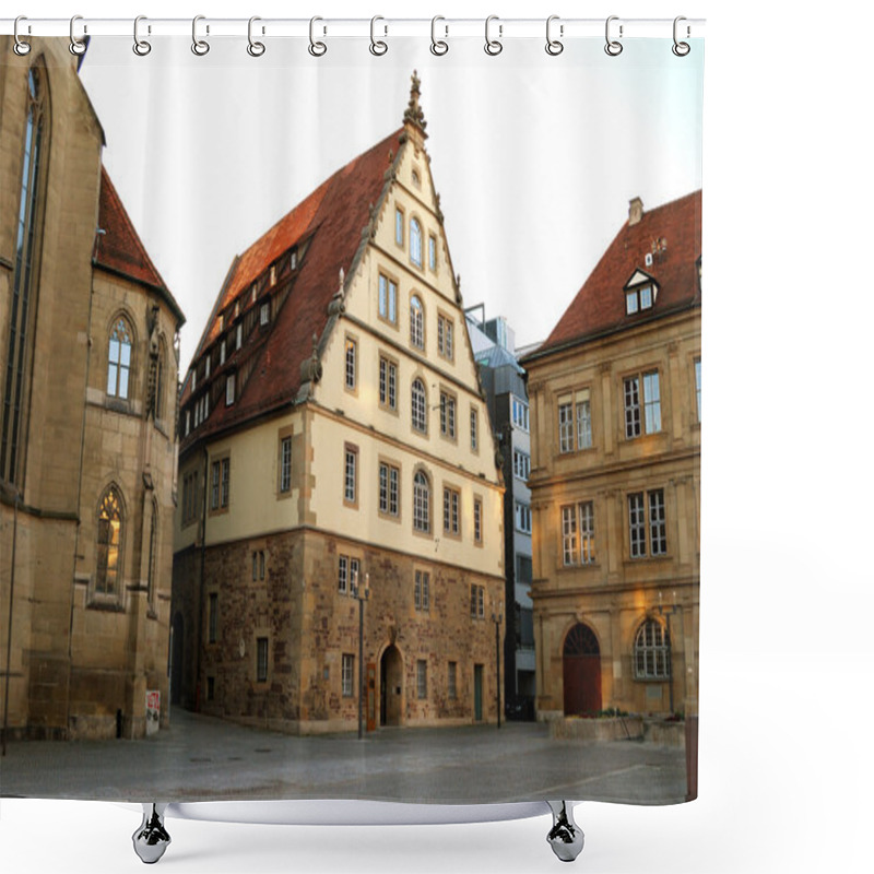 Personality  Large Medieval House In Stuttgart Shower Curtains