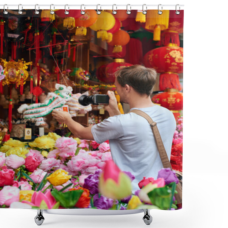 Personality  Tourist Sightseeing In Asia Shower Curtains