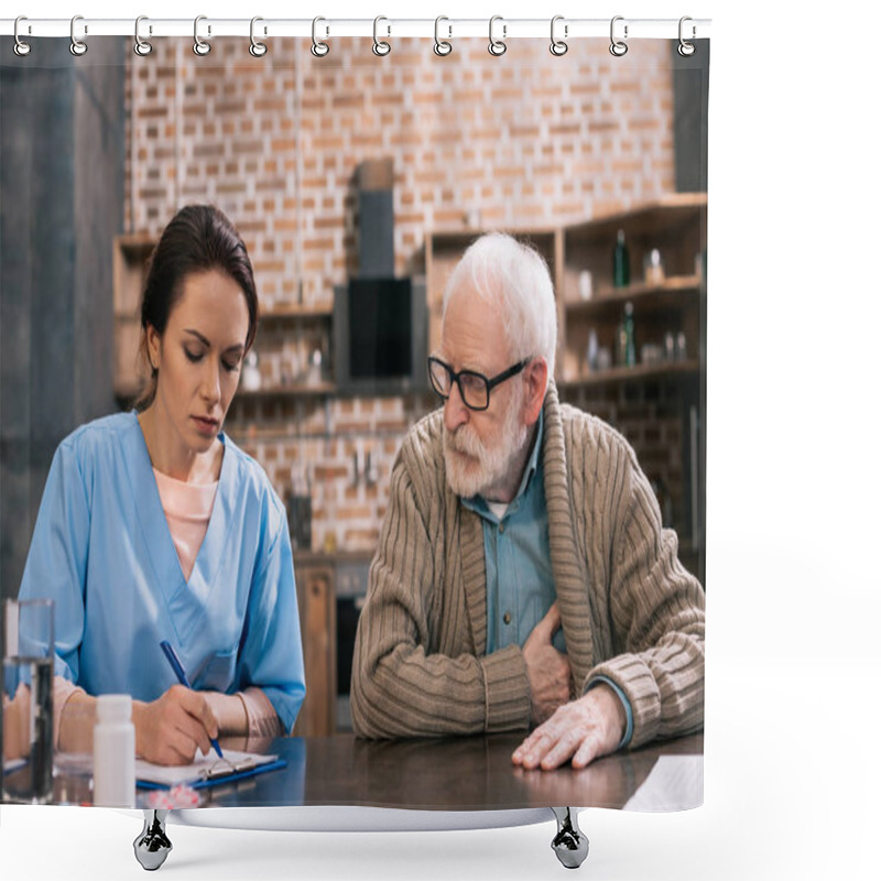 Personality  Doctor And Patient Shower Curtains