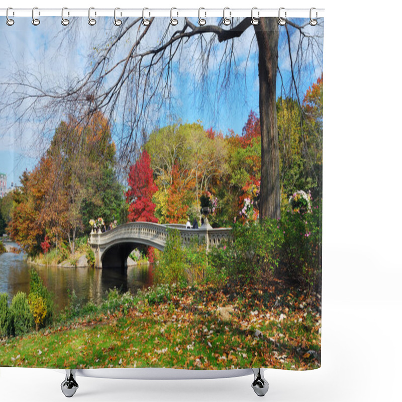 Personality  New York City Manhattan Central Park Shower Curtains