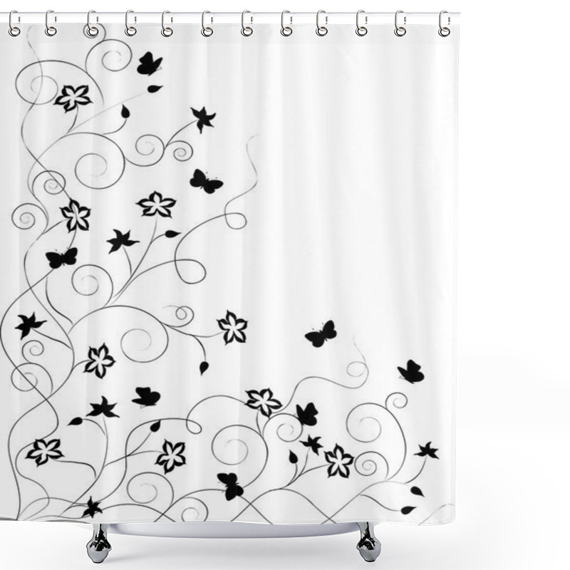 Personality  Ornate Background Shower Curtains