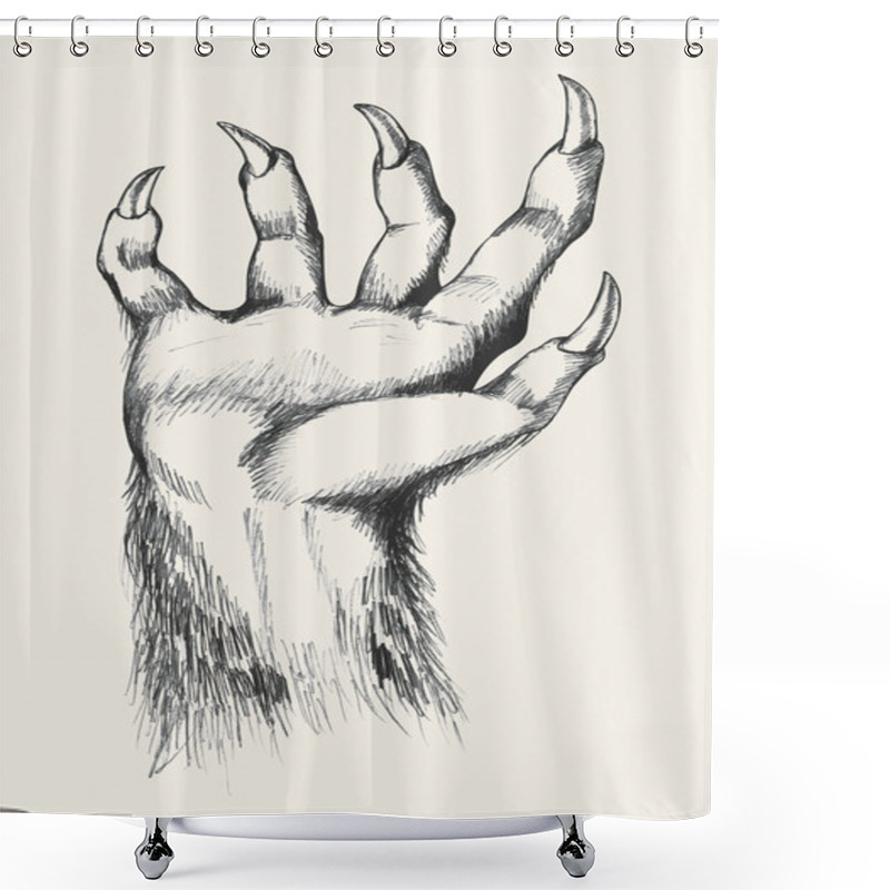 Personality  Werewolf Shower Curtains