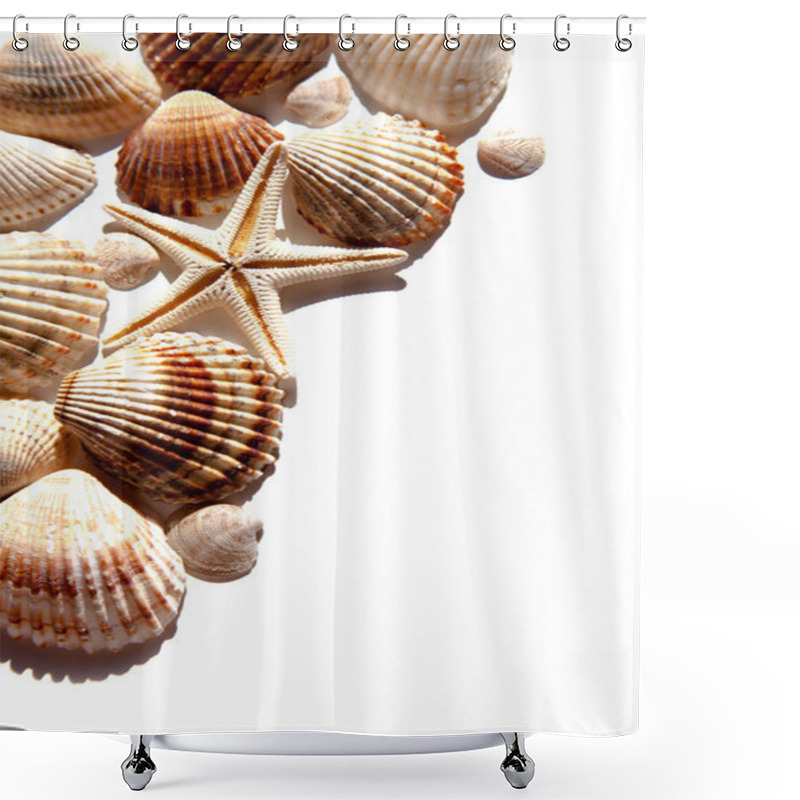 Personality  Sea Shells And Star Shower Curtains