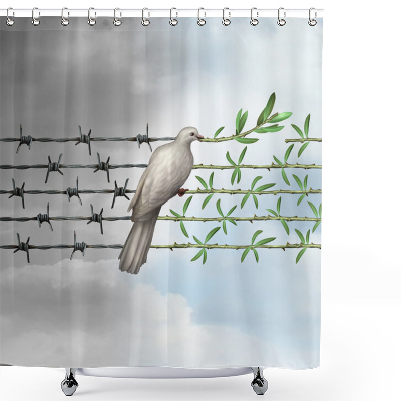 Personality  Hope Aspiration Concept Shower Curtains