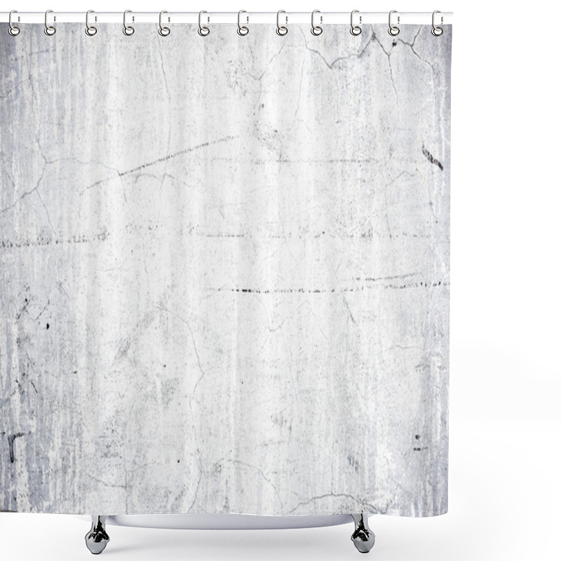 Personality  Concrete Wall Scratched Material Texture Shower Curtains