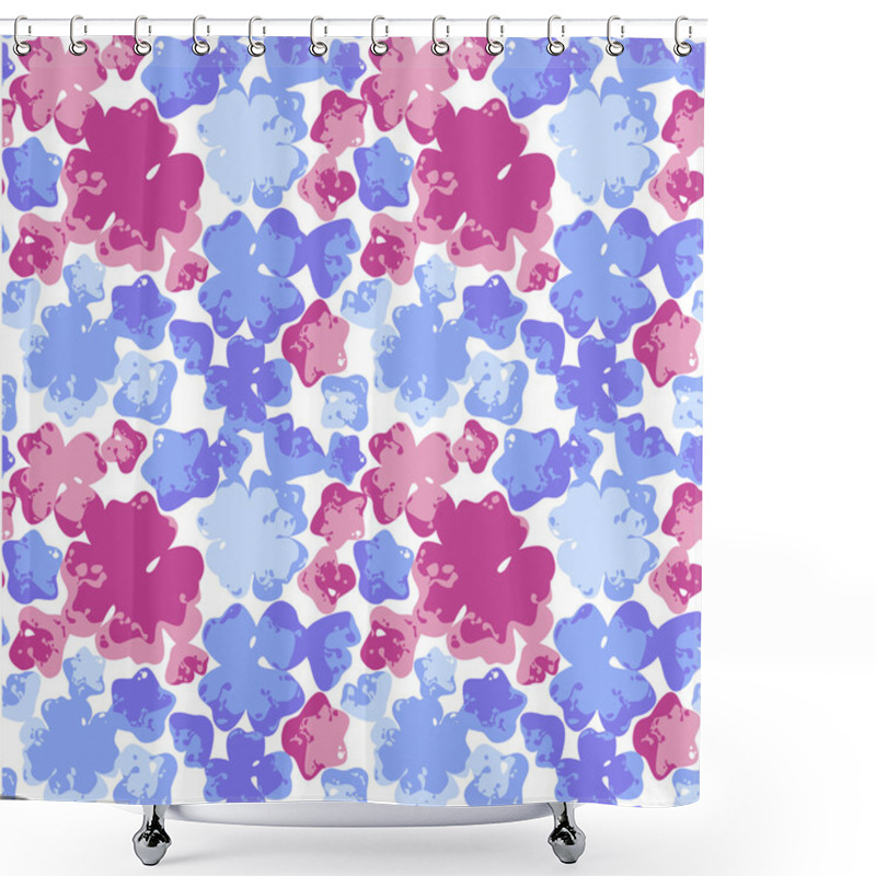 Personality  Bright Wildflower Pattern Shower Curtains