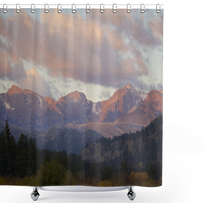 Personality  Purple Mountain Majesty Shower Curtains