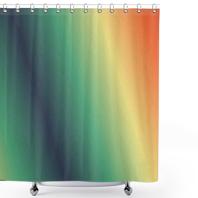 Personality  Abstract Geometric Background With Poly Pattern Shower Curtains