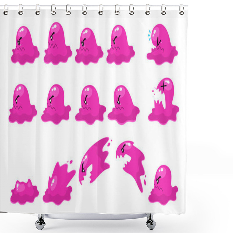 Personality  Suitable For Side Scrolling, Action, And Adventure Game. Shower Curtains